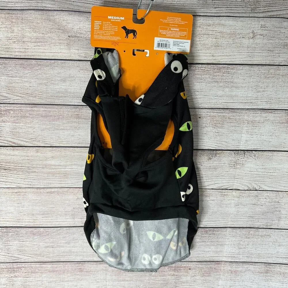 Hyde & EEK! Boutique‎ Pet Halloween Costume Hoodie Small Glow NEW